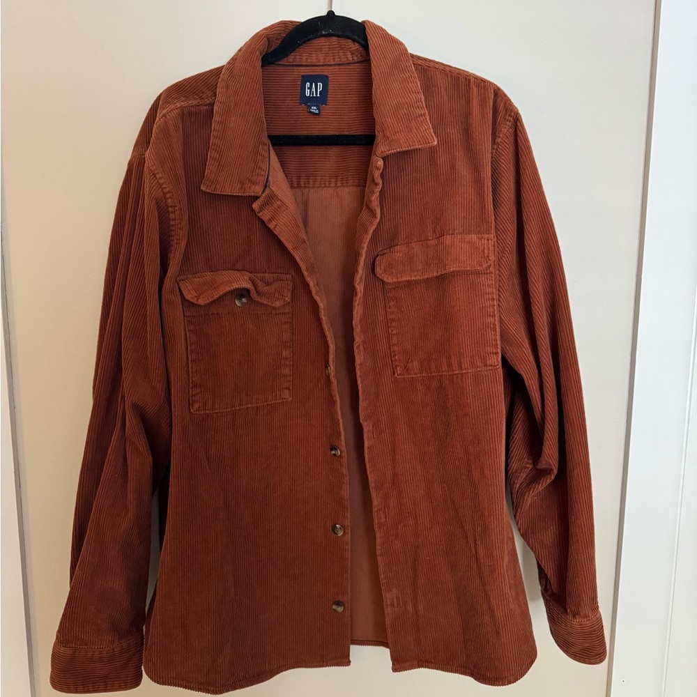 GAP Women's Rust Corduroy Jacket